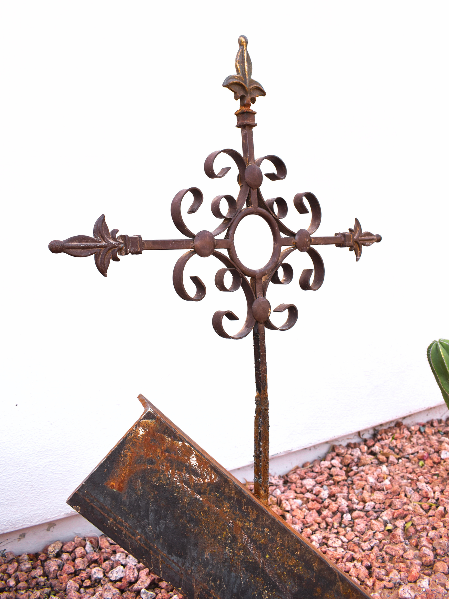 The Iron Summit— Industrial Metal Sculpture