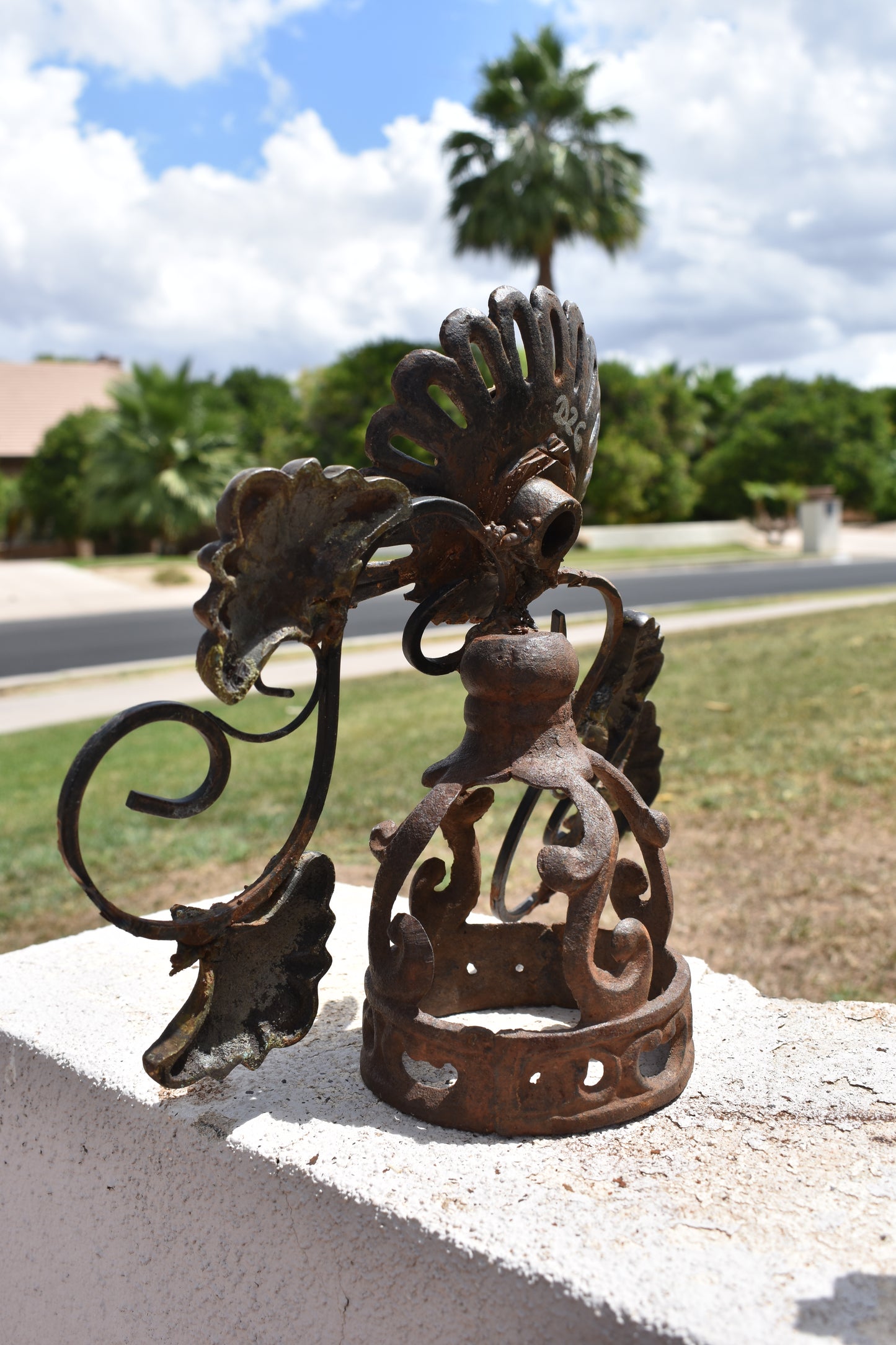Iron Garden — Original Metal Sculpture
