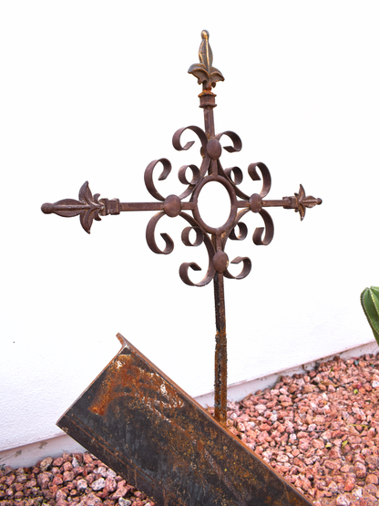 The Iron Summit— Industrial Metal Sculpture