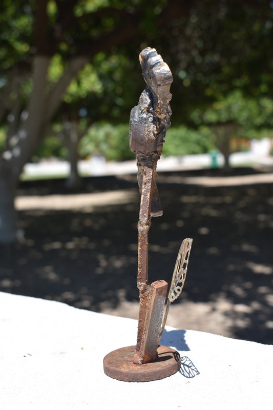 Little Bloom — Original Metal Sculpture