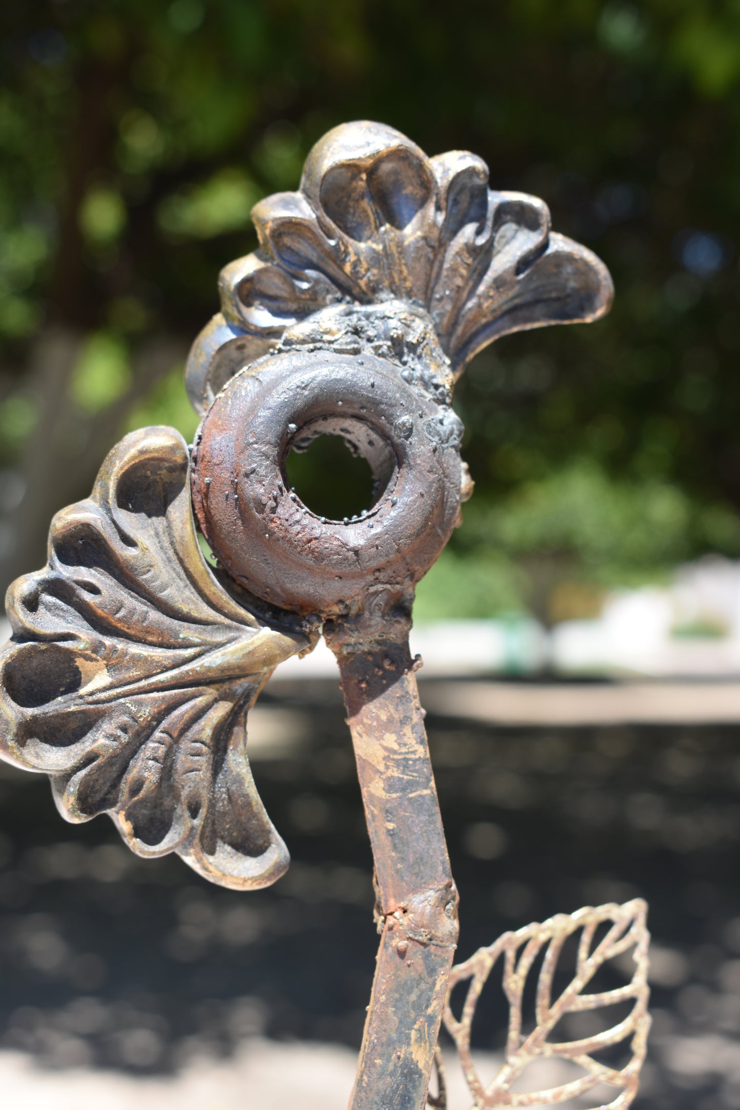 Little Bloom — Original Metal Sculpture