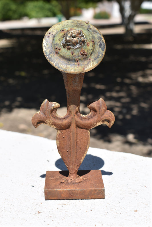 The Iron Finial — Original Metal Sculpture