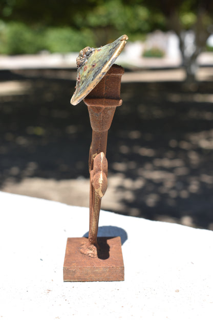 The Iron Finial — Original Metal Sculpture
