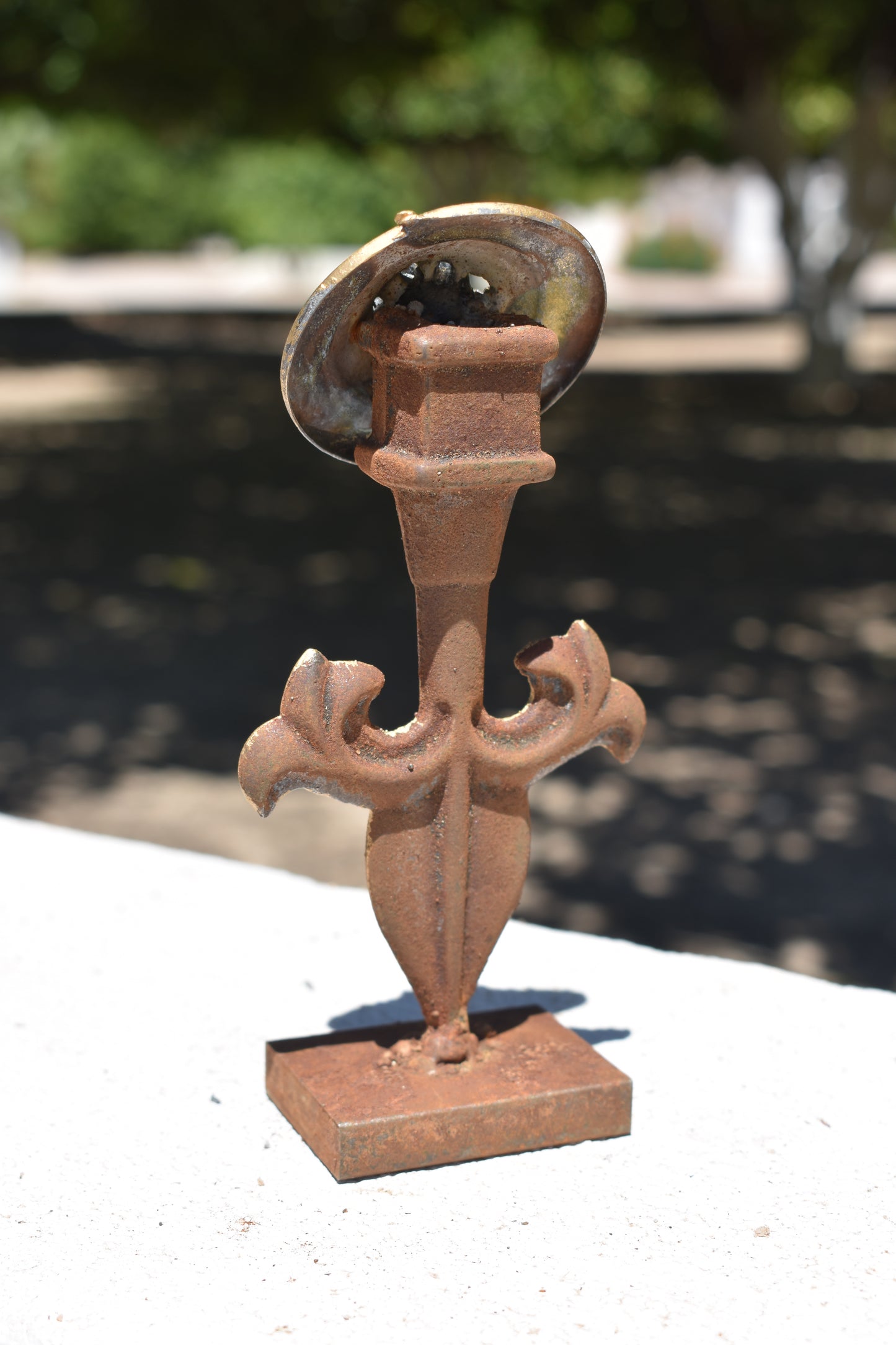 The Iron Finial — Original Metal Sculpture