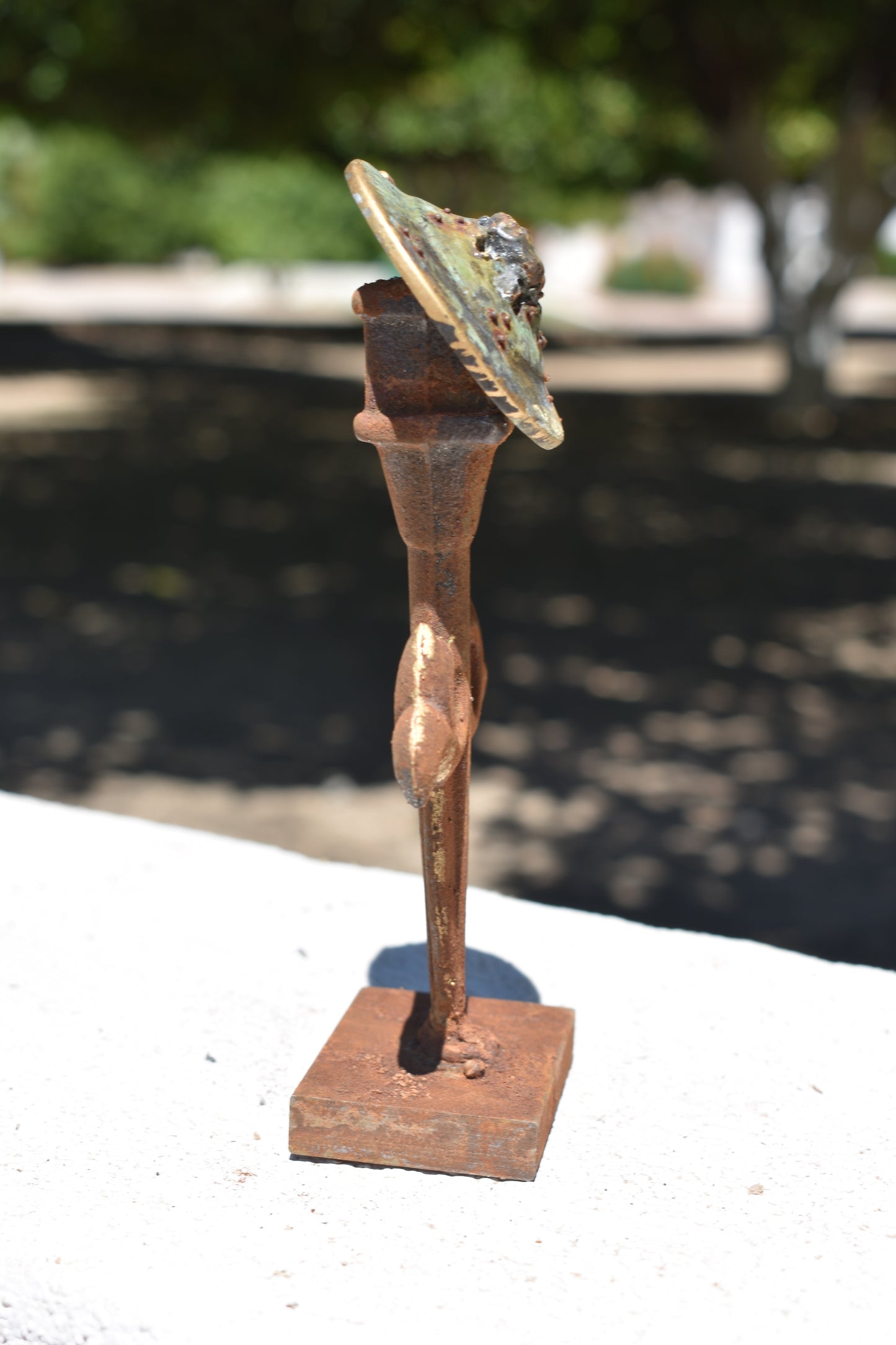 The Iron Finial — Original Metal Sculpture