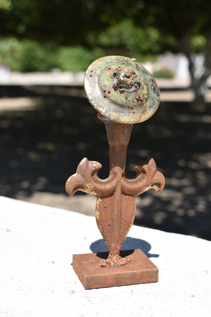 The Iron Finial — Original Metal Sculpture