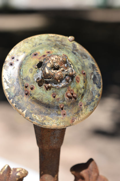 The Iron Finial — Original Metal Sculpture
