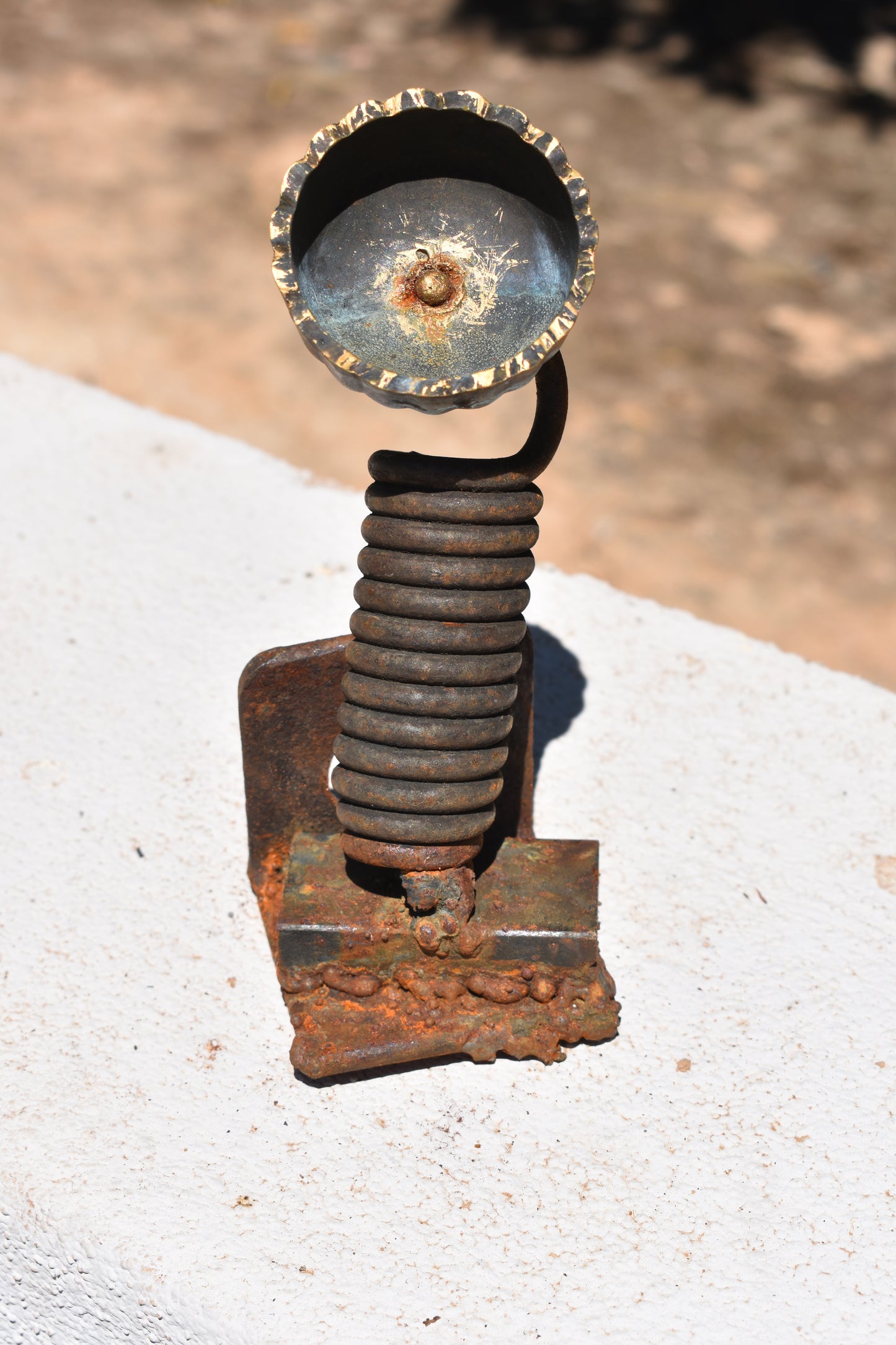 The Spring Bloom — Original Metal Sculpture