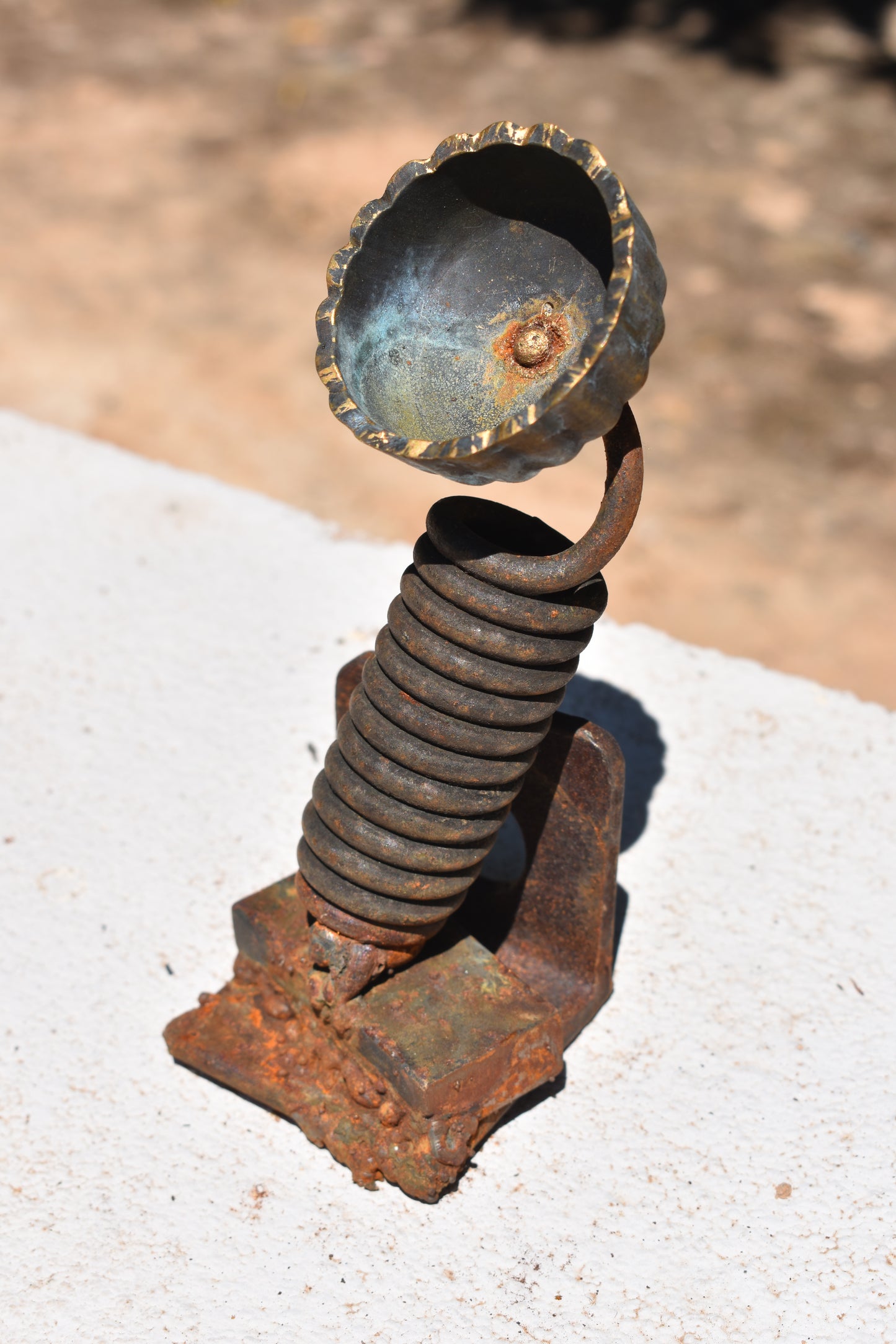 The Spring Bloom — Original Metal Sculpture