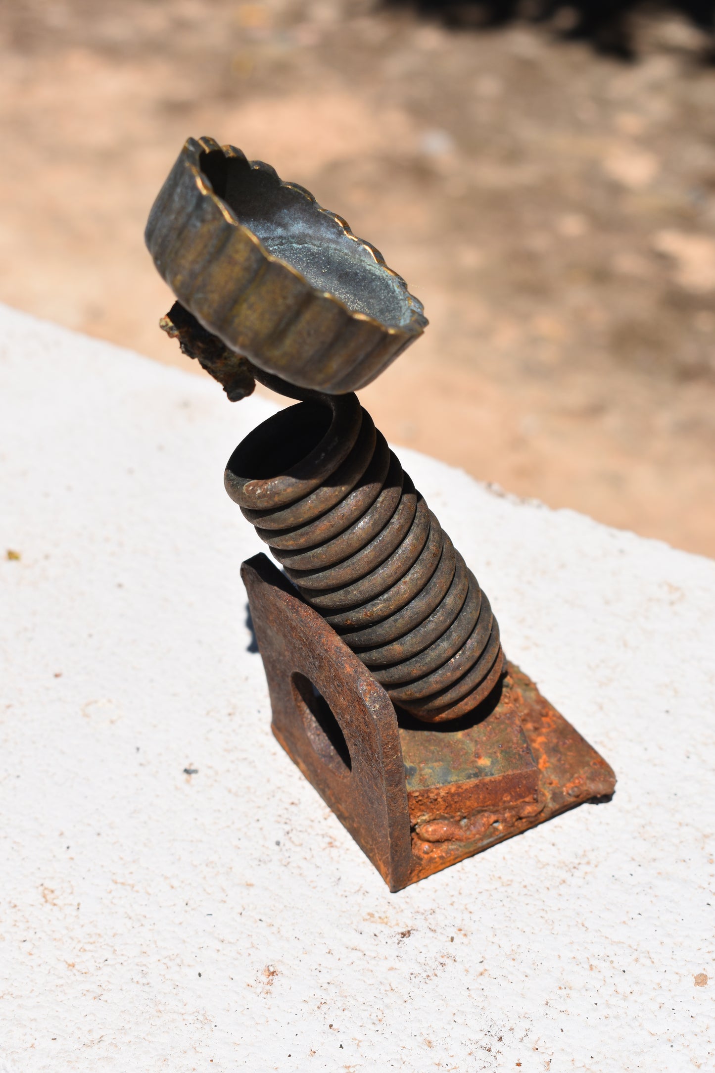 The Spring Bloom — Original Metal Sculpture