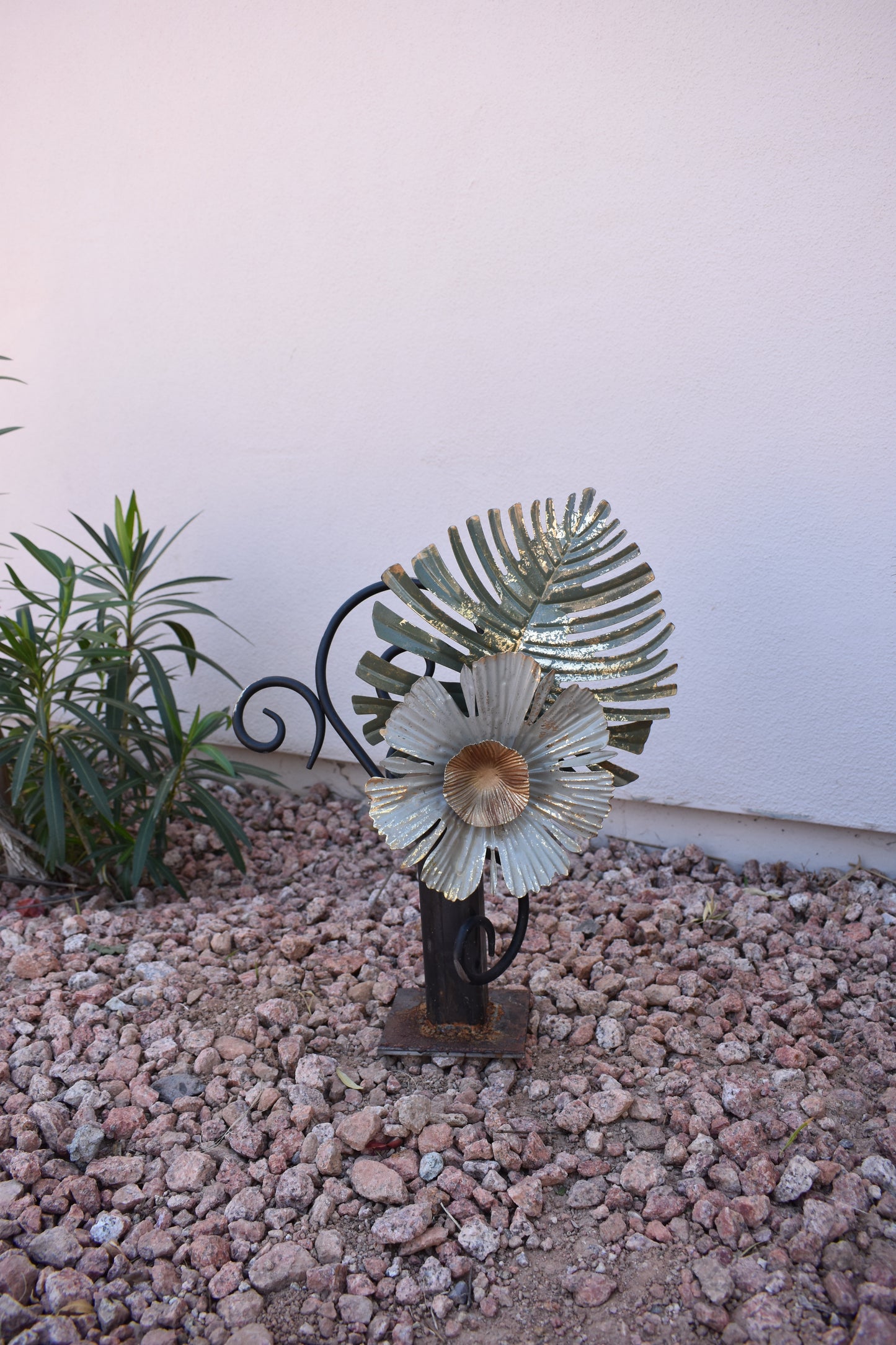 The Iron Jungle — Industrial Metal Sculpture