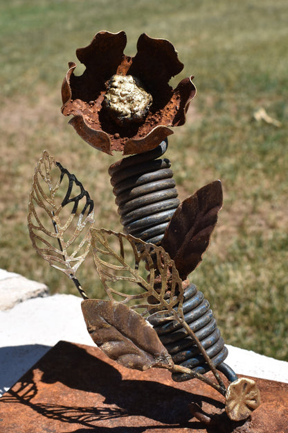 Spring Bloom — Original Metal Sculpture — SOLD