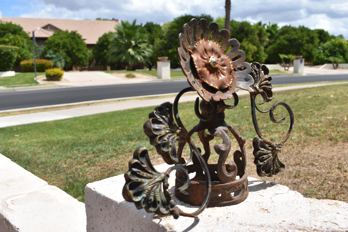 Iron Garden — Original Metal Sculpture