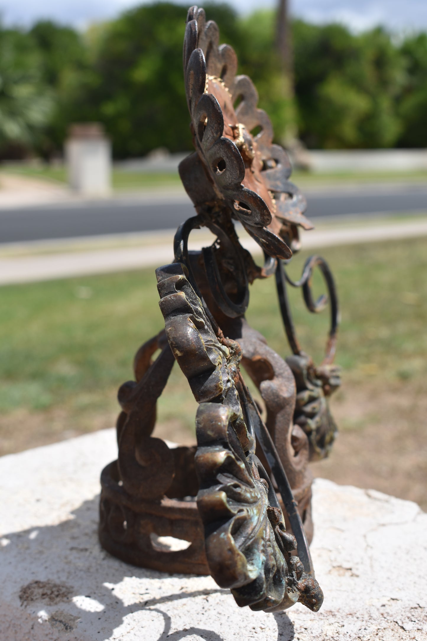 Iron Garden — Original Metal Sculpture