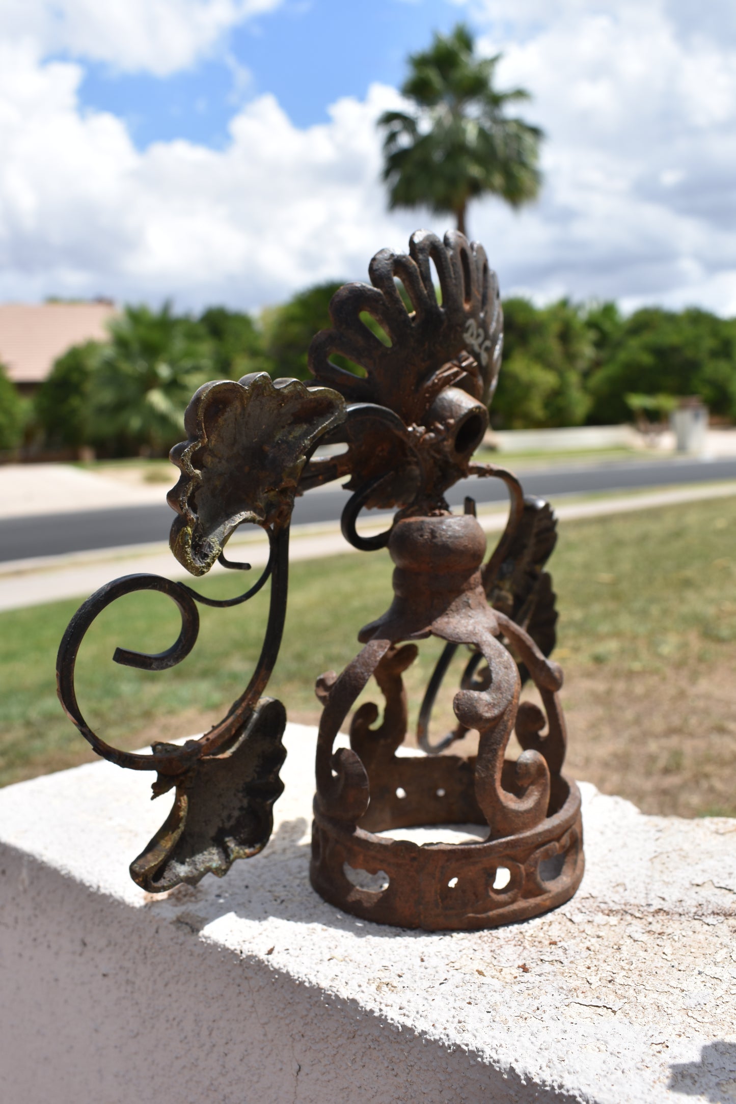 Iron Garden — Original Metal Sculpture