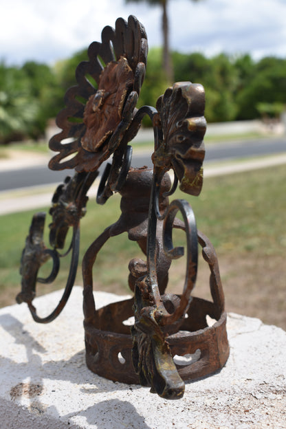 Iron Garden — Original Metal Sculpture