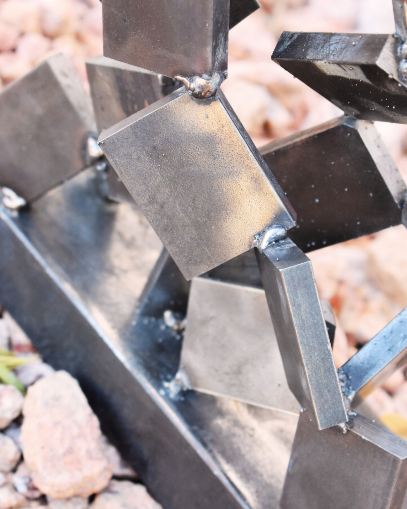 Rect-Plenty — Abstract Steel Sculpture