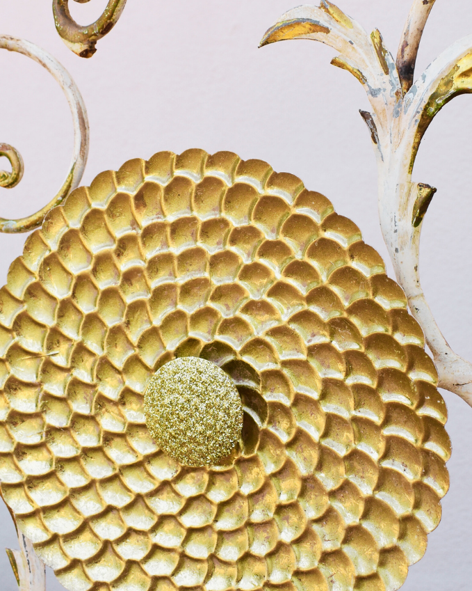 The Gilded Wild  — Metal Floral Sculpture