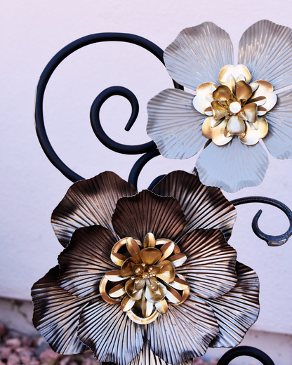 The Heavy Petal  — Metal Floral Sculpture