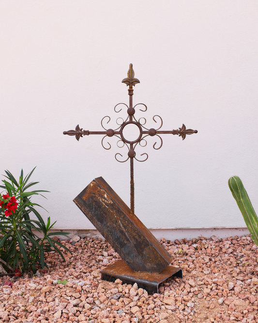 The Iron Summit— Industrial Metal Sculpture