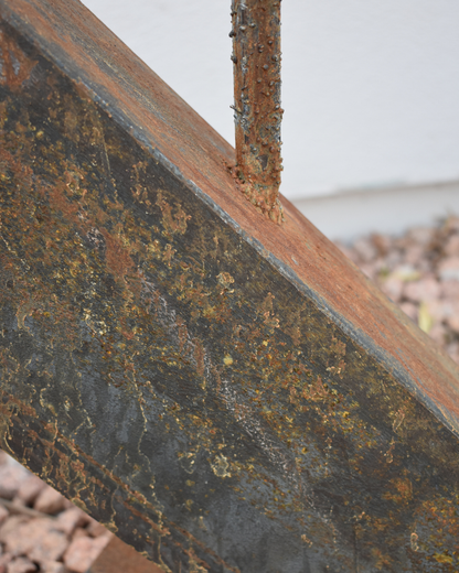The Iron Summit— Industrial Metal Sculpture